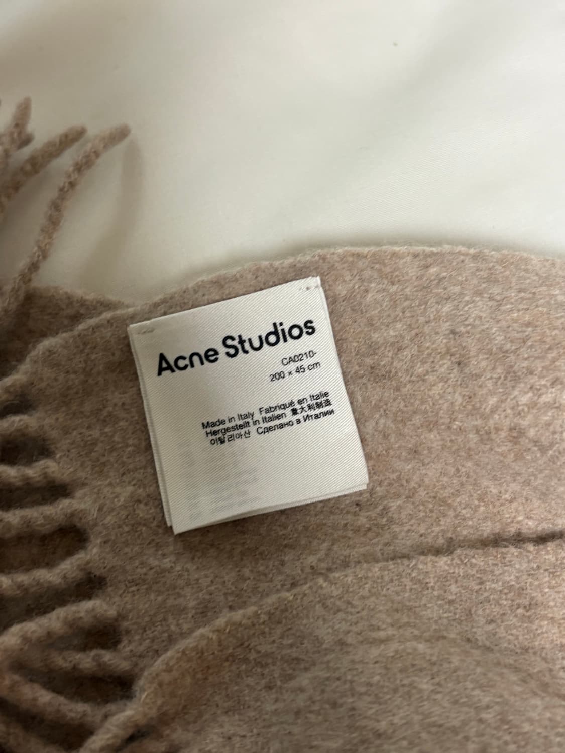 아크네스튜디오 오트밀멜란지 머플러 상품이미지2