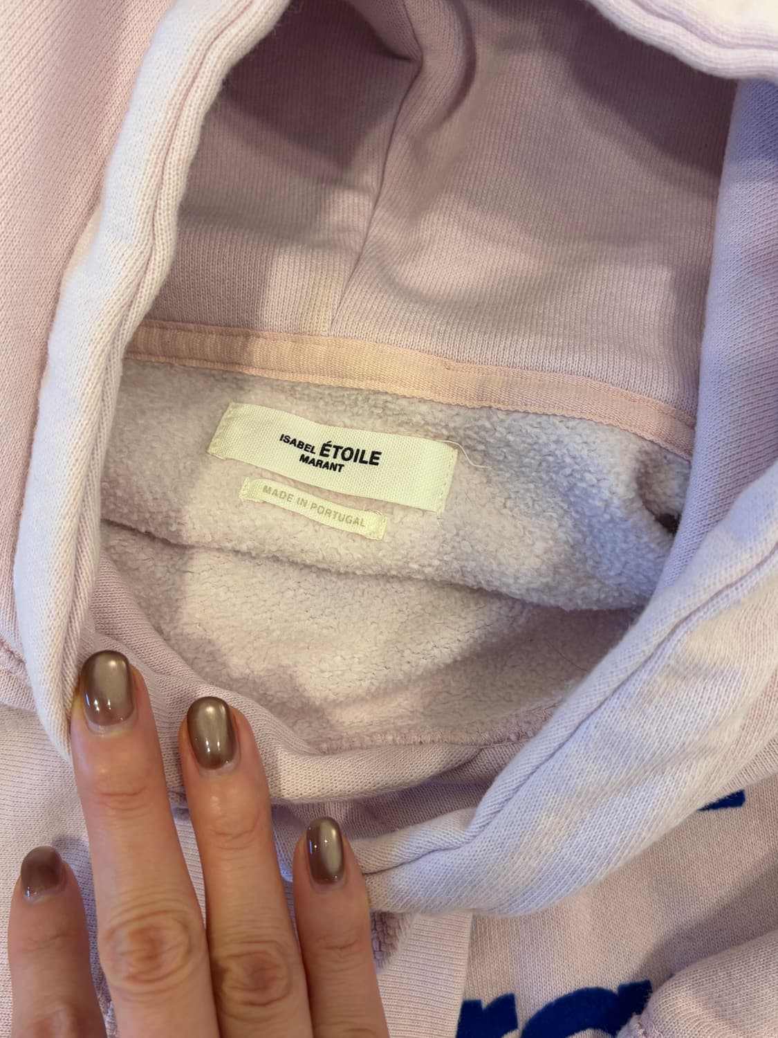 이자벨마랑 라벤터핑크 기모 후드 (38) 상품이미지5