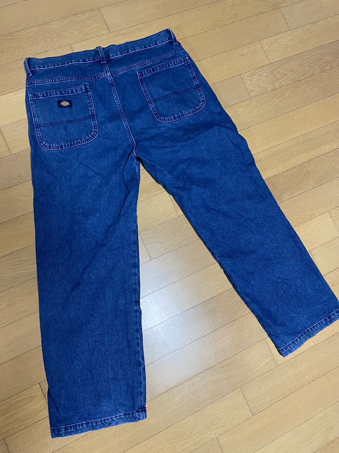 디키즈 더블니 85283 루즈핏 데님팬츠 워크팬츠 38 상품이미지5