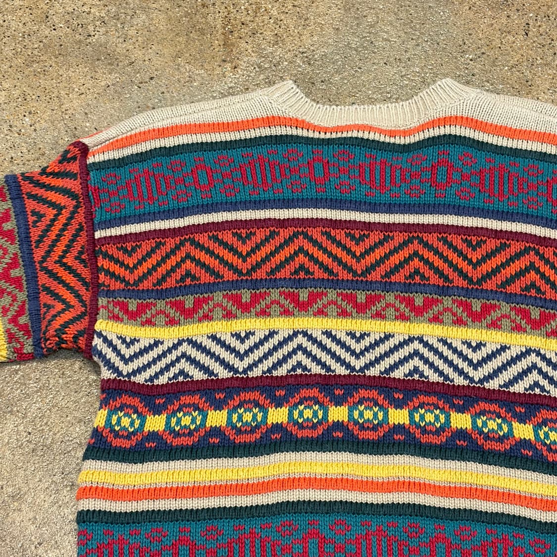 90s Made in USA 빈티지 코튼 니트 상품이미지8