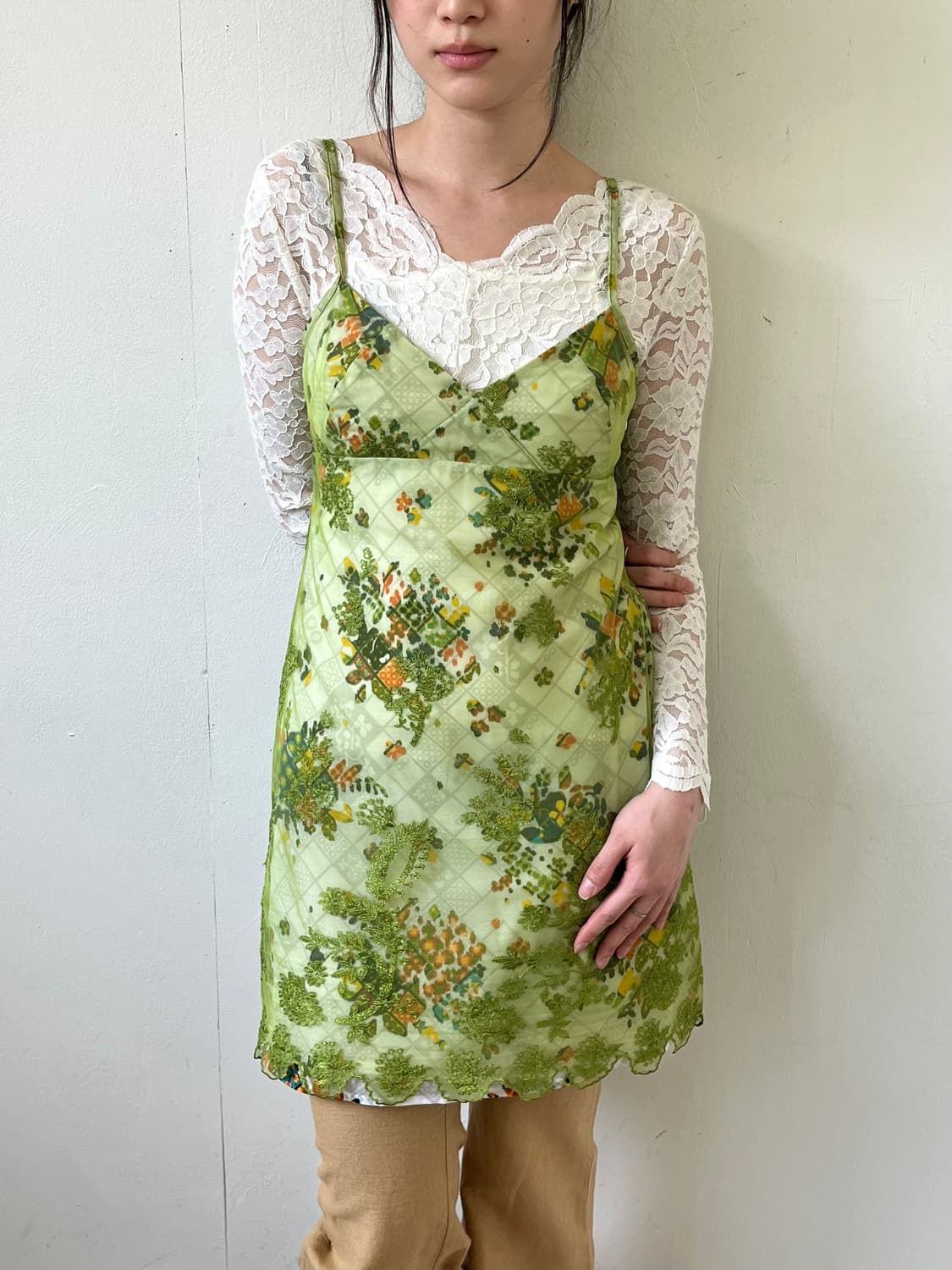 BAZaR 레이어드 슬리브리스 원피스 상품이미지7