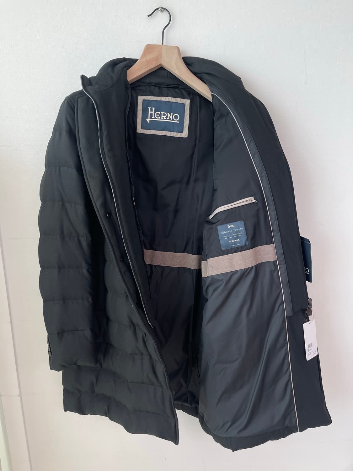 에르노 울 패딩 52 새제품 (105~110) 상품이미지6