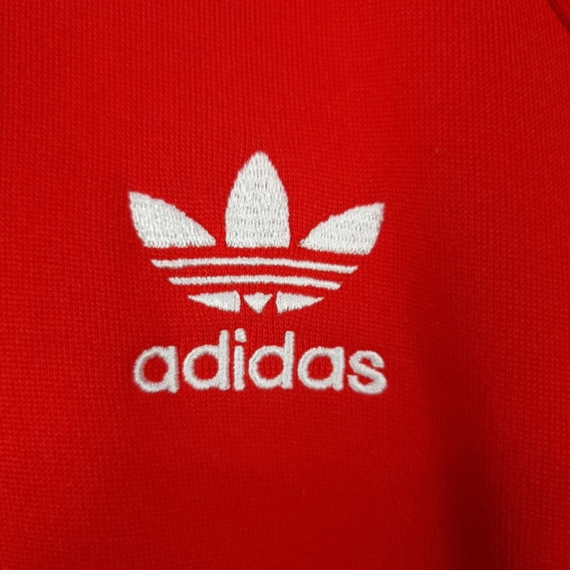 [아디다스] 슈퍼스타 져지 트랙탑 집업 자켓 레드 M19020 상품이미지6