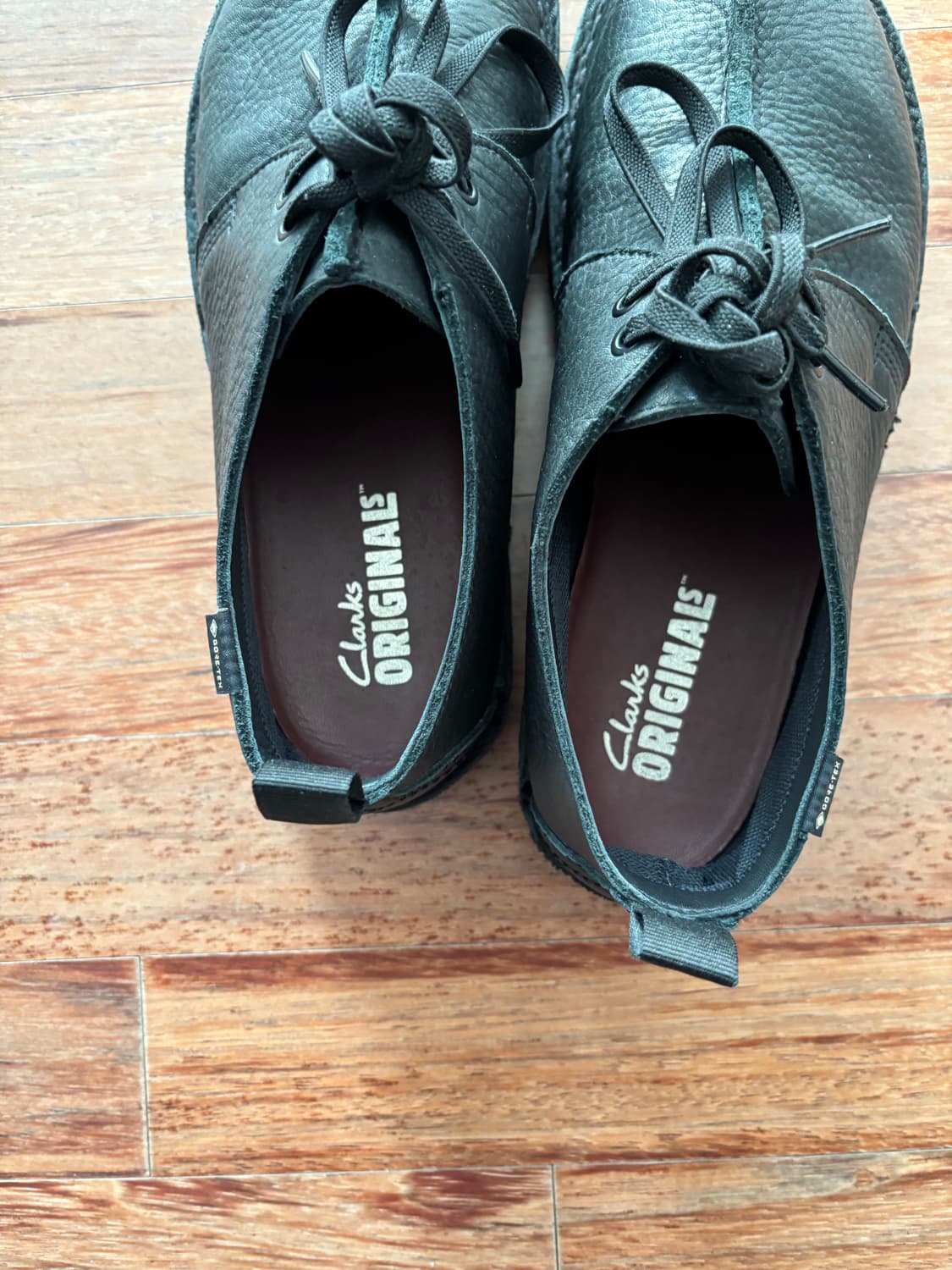 (285) 클락스 데저트 트랙 고어텍스 블랙 그레인레더 상품이미지5