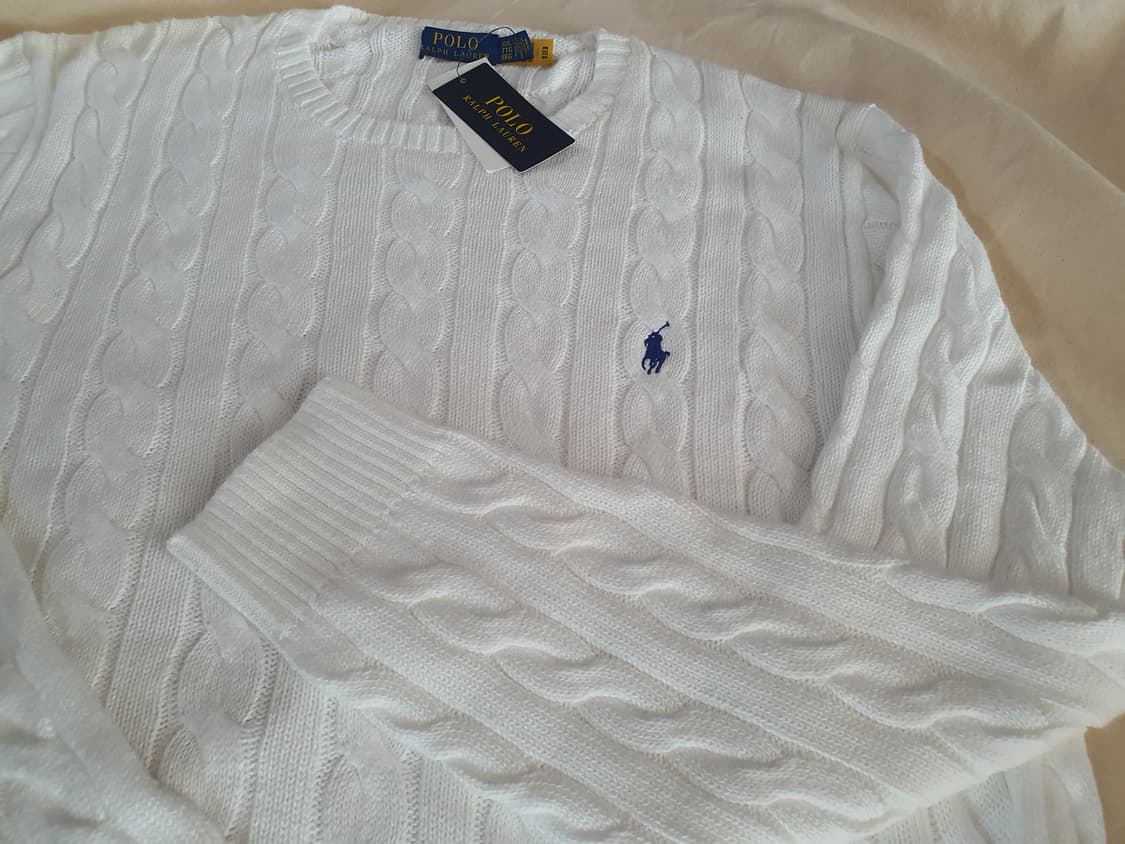 [새상품] 폴로 랄프로렌 니트 코튼 스웨터 XXL 새상품 상품이미지1