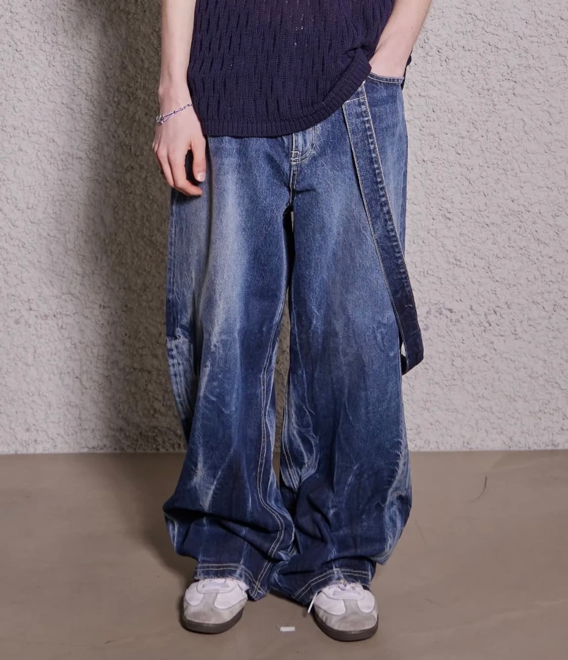 마틴플랜 데님 팬츠 48사이즈 상품이미지1