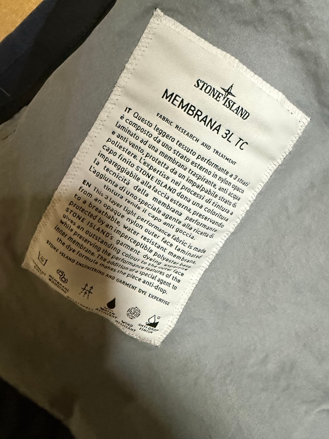 스톤아일랜드 3l tc 멤브라나 xl 상품이미지3