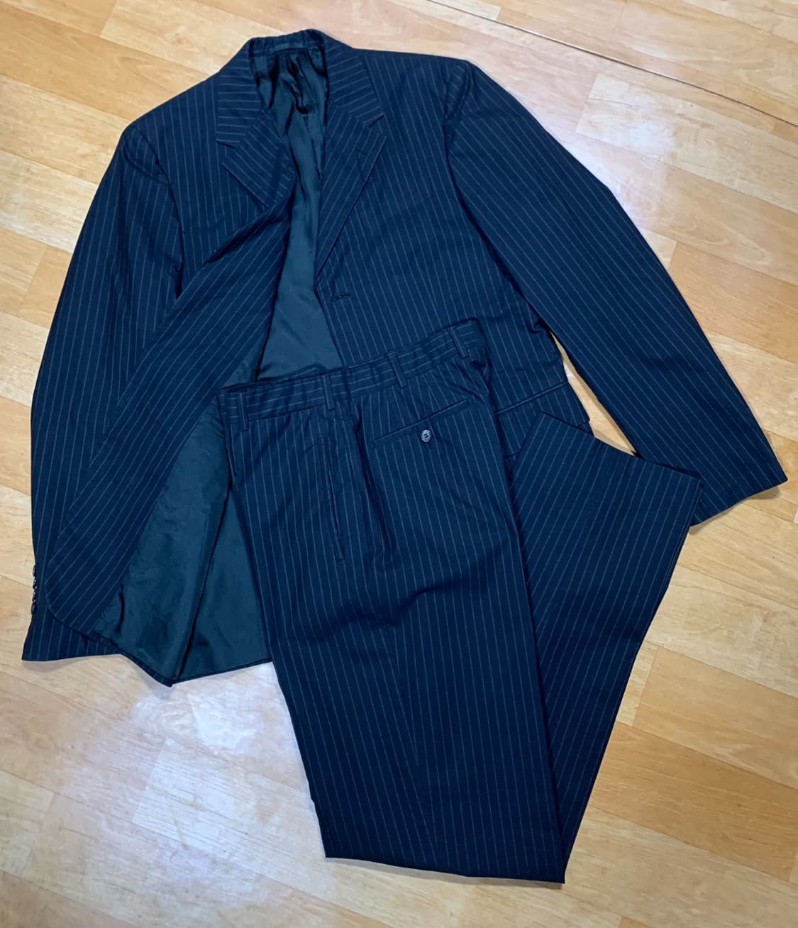 PRADA 프라다 싱글 브레스티드 수트(코튼)48-R 사이즈 상품이미지1