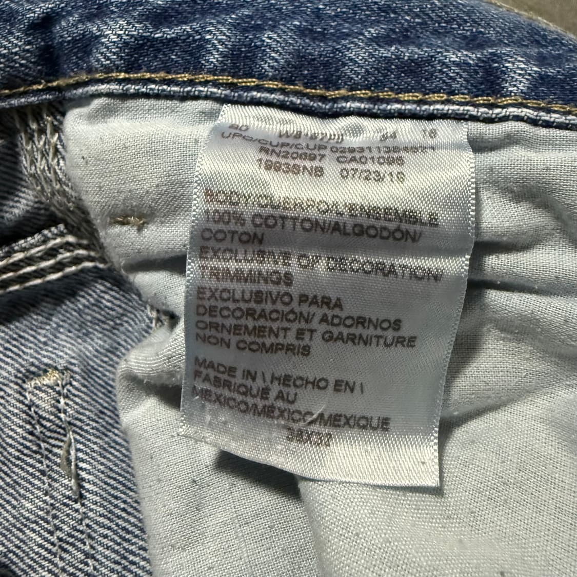 Relaxed Fit Carpenter Heavyweight Denim  상품이미지9