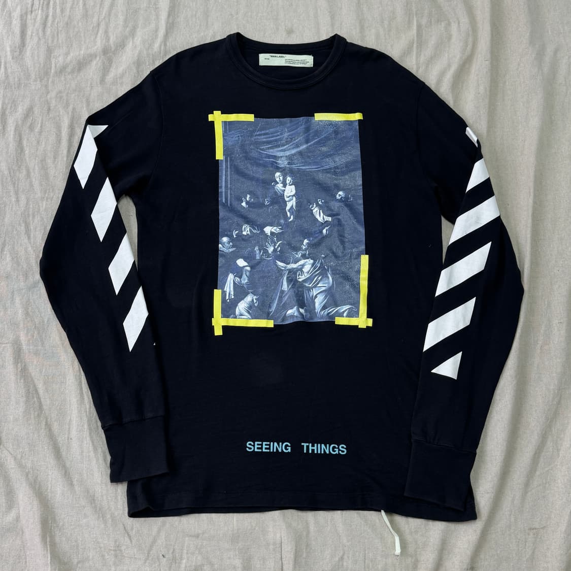 오프화이트 카라바조 롱슬리브 L 상품이미지1