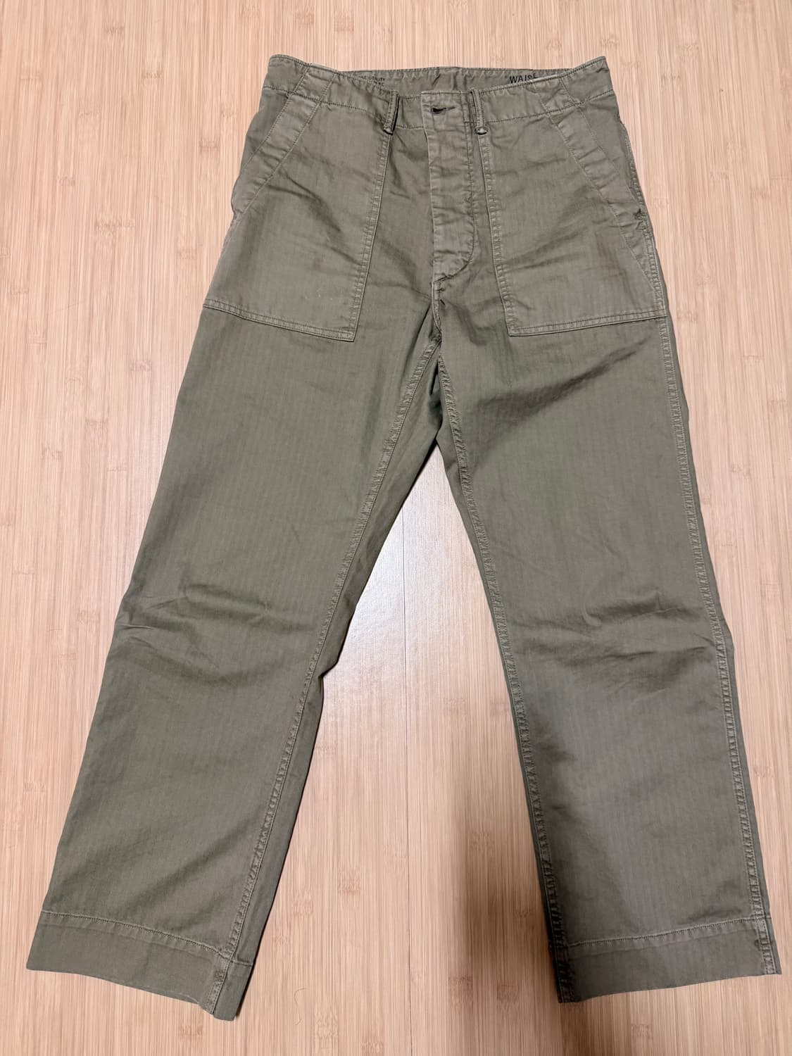 RRL 헤링본 유틸리티 퍼티그 팬츠 30*30 상품이미지1