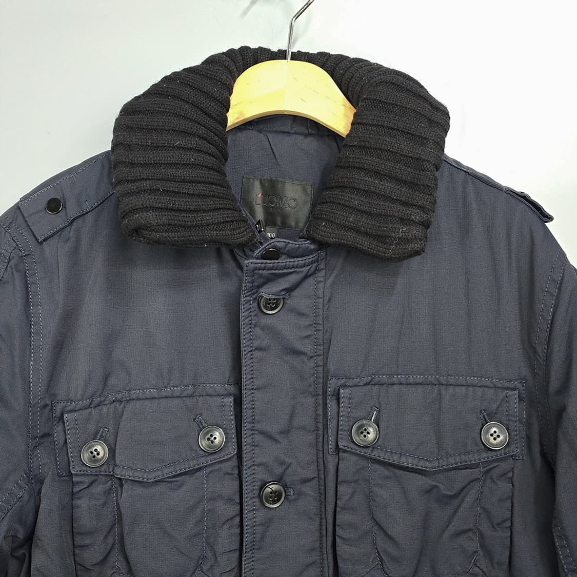 루오모 이탈리 밀리터리 자켓 100 상품이미지2