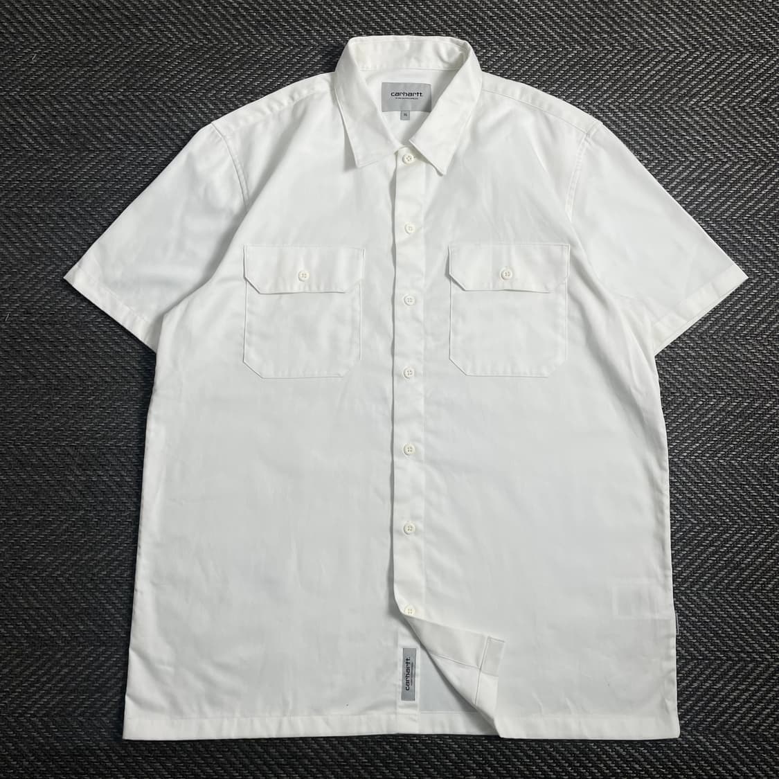 칼하트 wip 화이트 워크 반팔 셔츠y 3955 상품이미지2