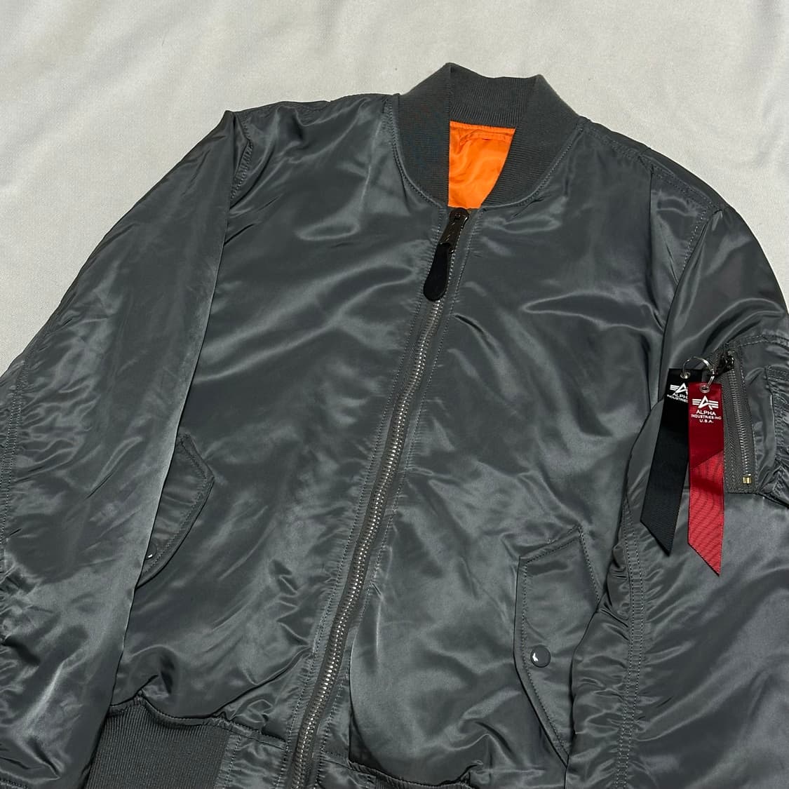 S 알파인더스트리 MA-1 리버시블 자켓 상품이미지1
