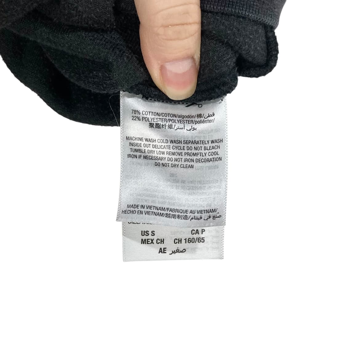 쥬시꾸뛰르 차콜 벨벳 맨투맨 상품이미지4