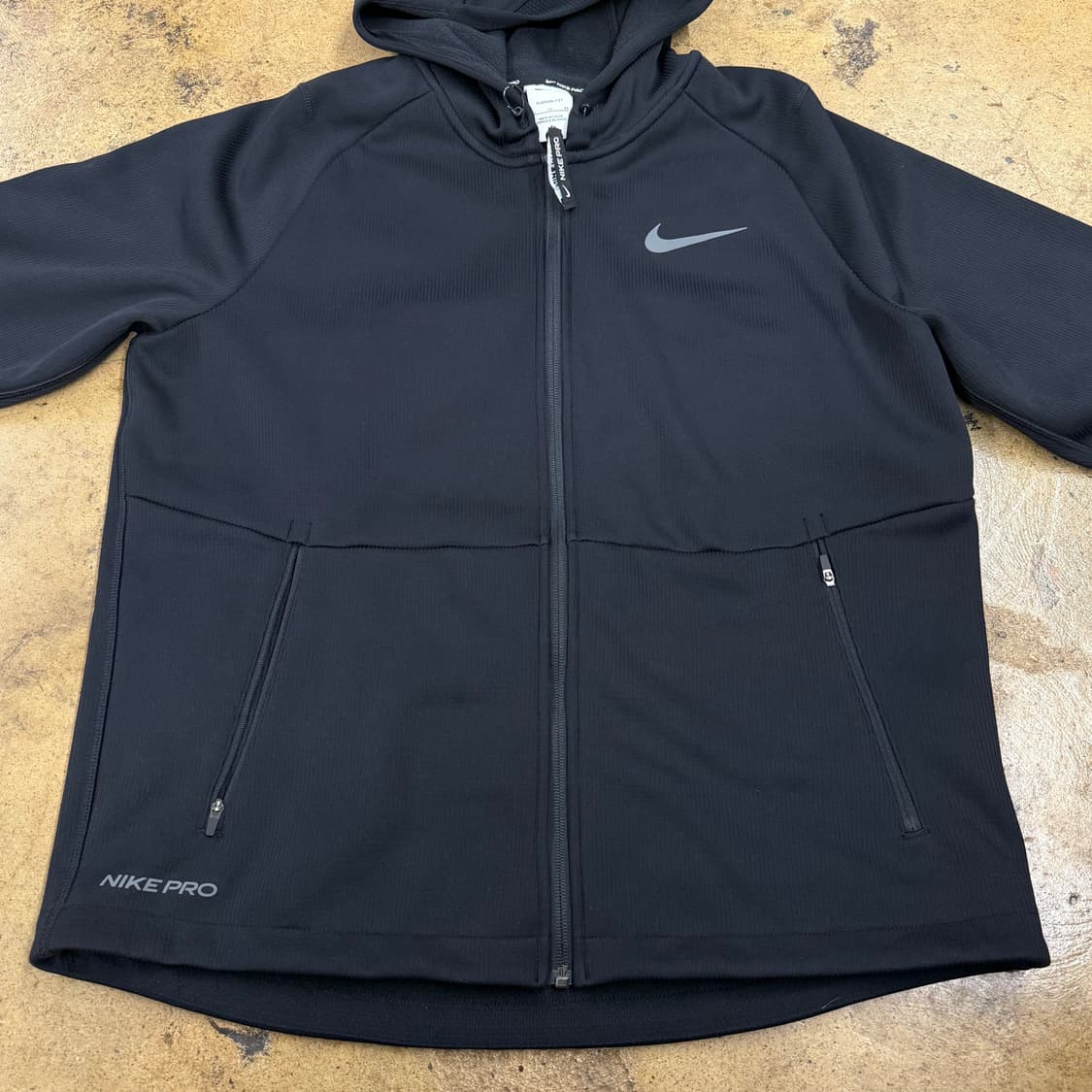 [정품/XL] 나이키 블랙 후드 집업 b10 상품이미지3