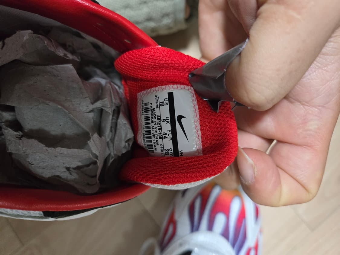 나이키 슈프림 콜라보 러닝화 상품이미지6