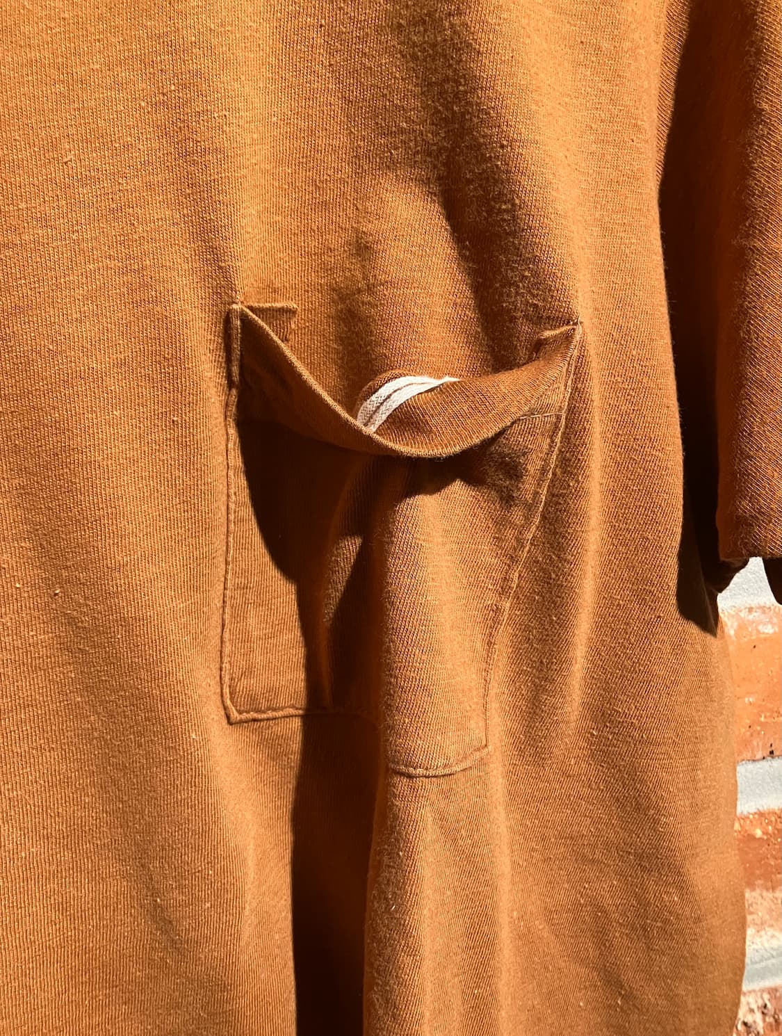 70s 80s USA 빈티지 포켓 티셔츠 상품이미지3