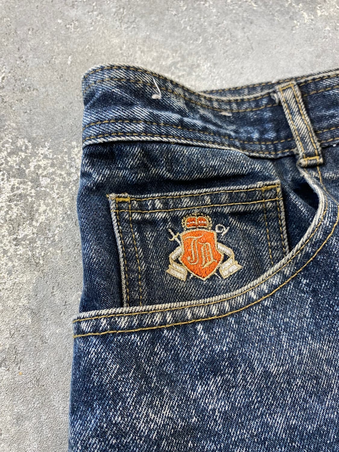 [34] 90s Jordache 조다쉬 스톤 워시드 배기핏 데님팬츠 상품이미지3