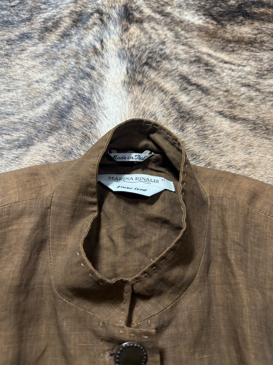 MARINA RINALDI Linen Jacket 상품이미지4