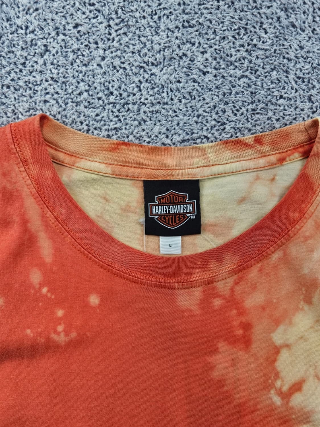 할리데이비슨 빈티지 반팔 티셔츠 다잉커스텀 ( L ) / 11924 상품이미지6