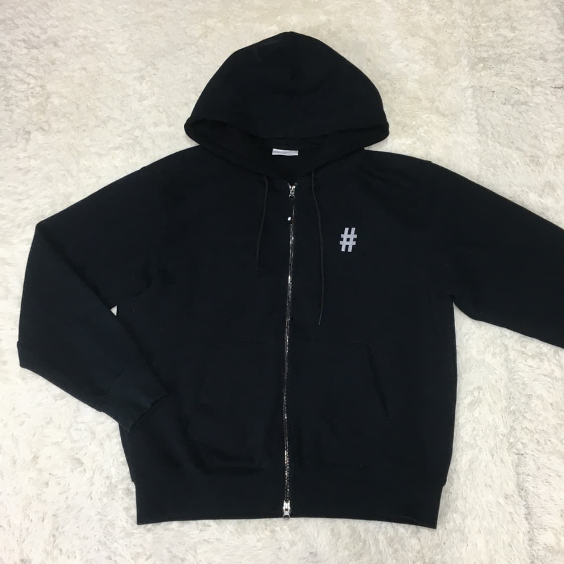 빈트릴 스몰로고 후드집업  CC04 상품이미지1