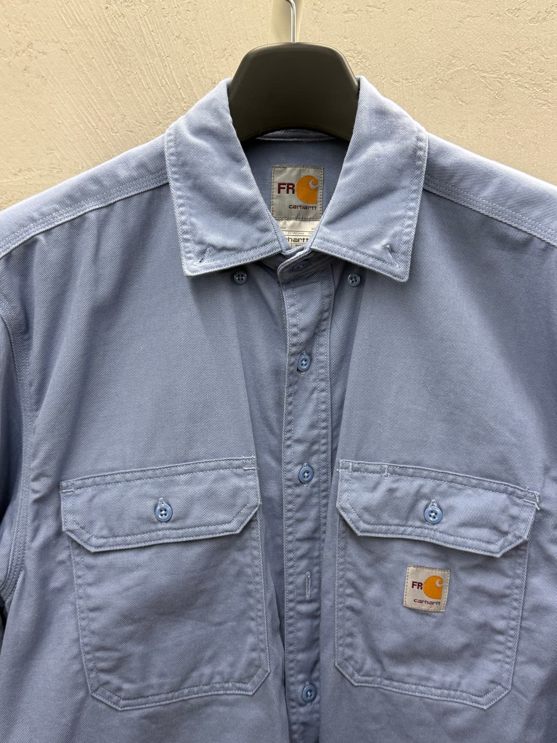 Carhartt 칼하트FR 오리지널 투포켓 워크웨어 셔츠 M 상품이미지3