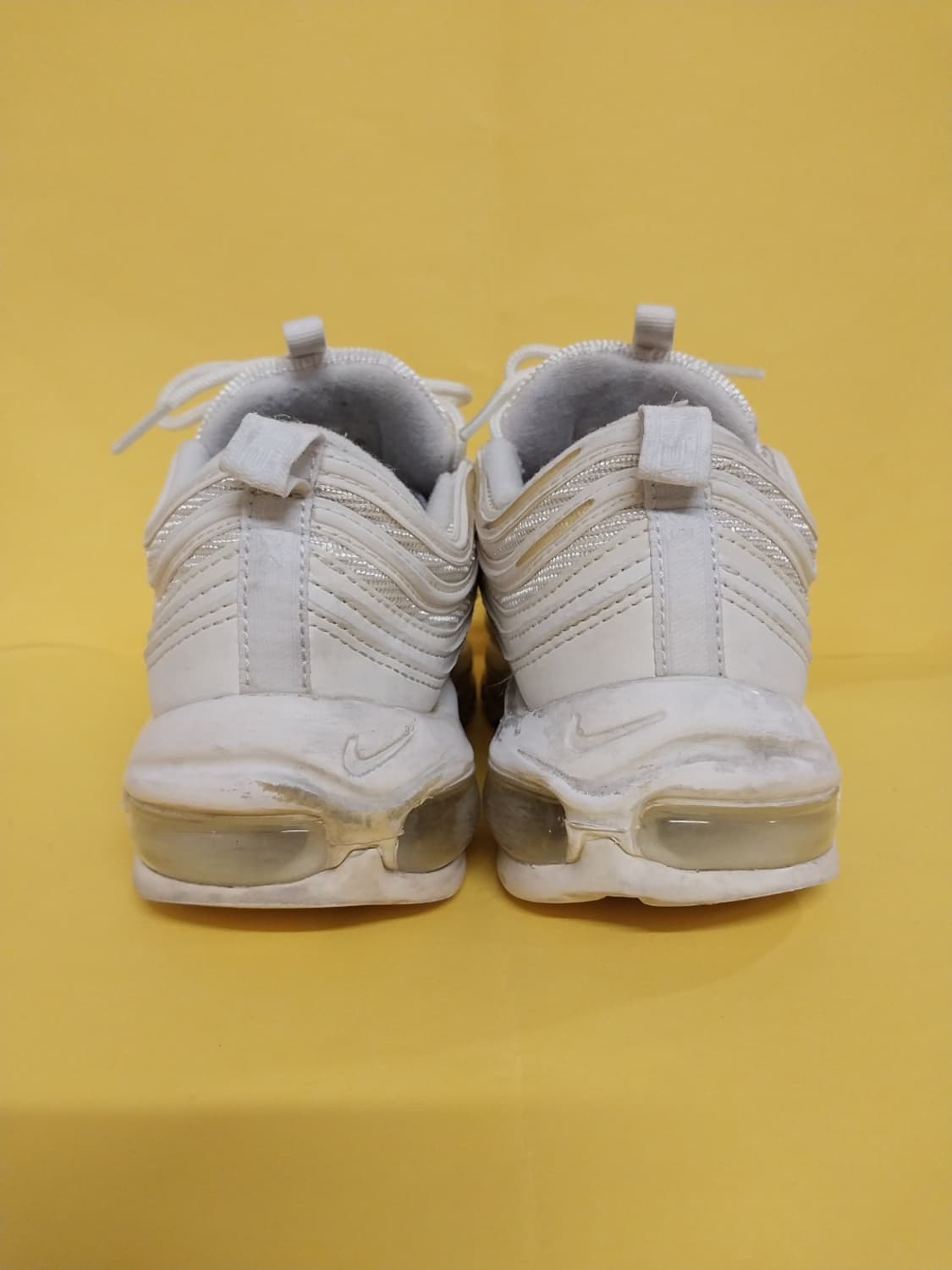 남성 나이키 에어맥스 97 트리플화이트 운동화 (255) 상품이미지4