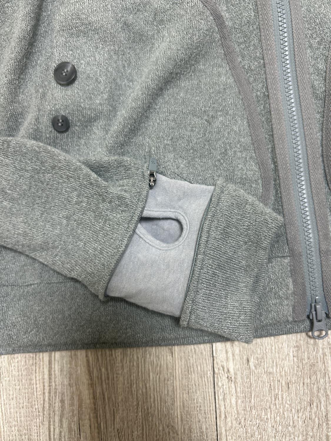 Sansan gear 산산기어 Kapas Knit ZipUp mint 1 상품이미지4