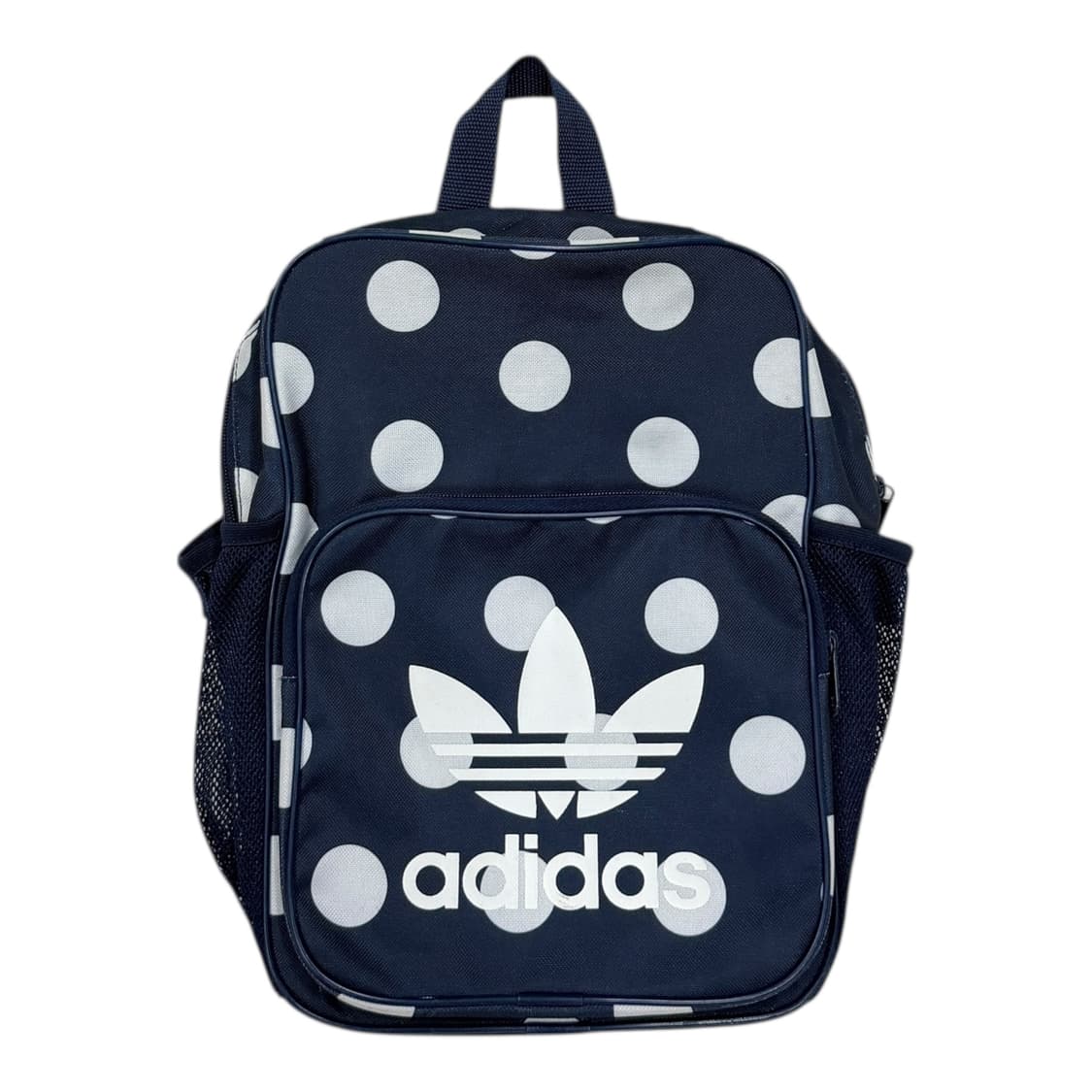 아디다스 빈티지 도트 땡땡이 미니백팩 가방 네이비 상품이미지1