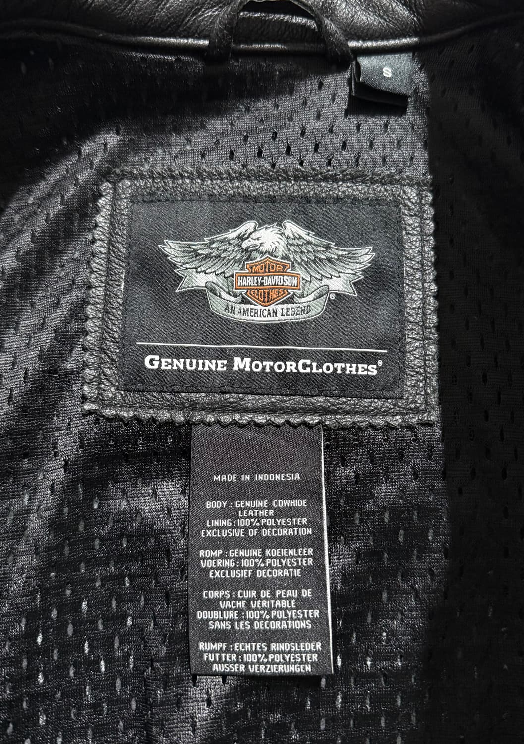 할리데이비슨 모터사이클 레더 자켓 상품이미지7