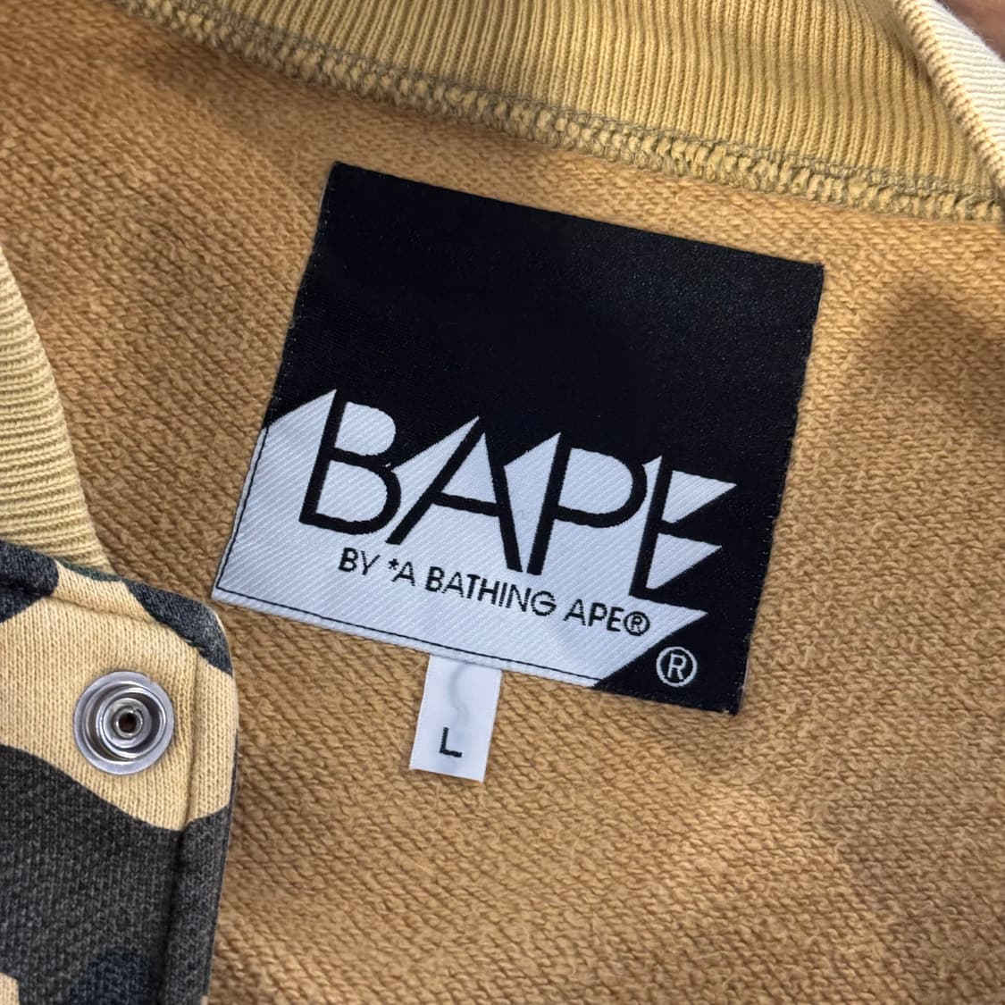 OG 베이프 00s 카모 바시티 자켓 L 상품이미지5