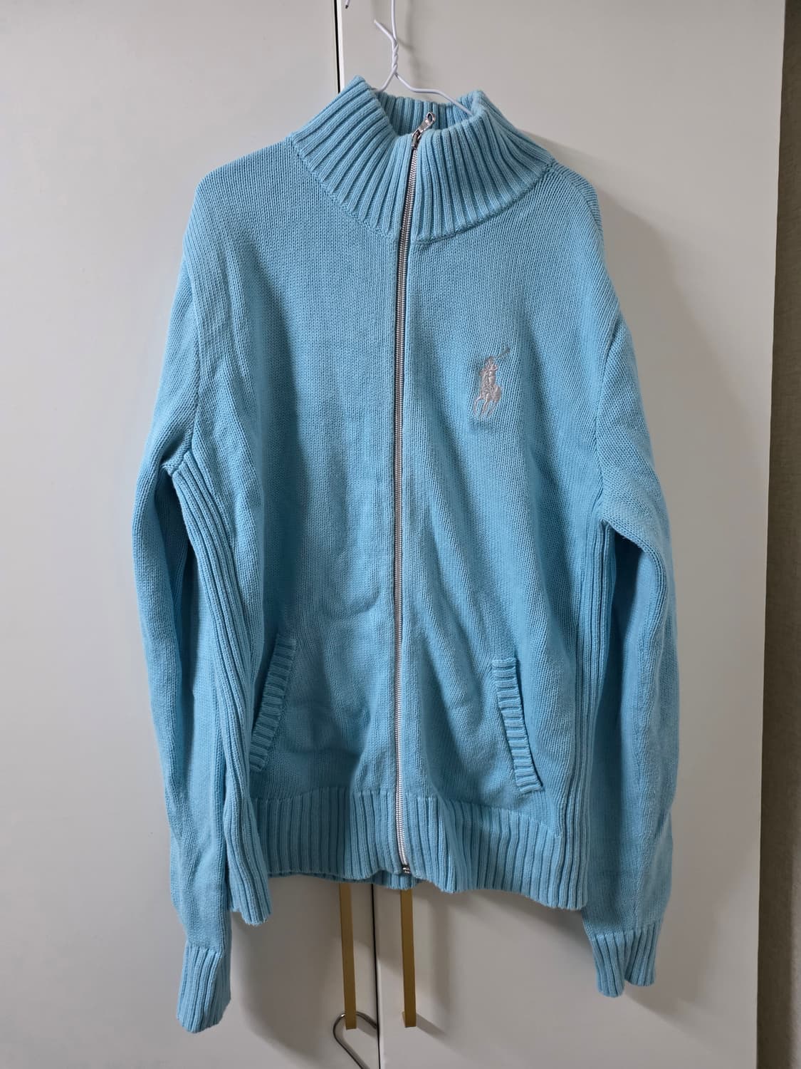 랄프로렌 골프 폴로 빅포니 니트집업 반집업 상품이미지1