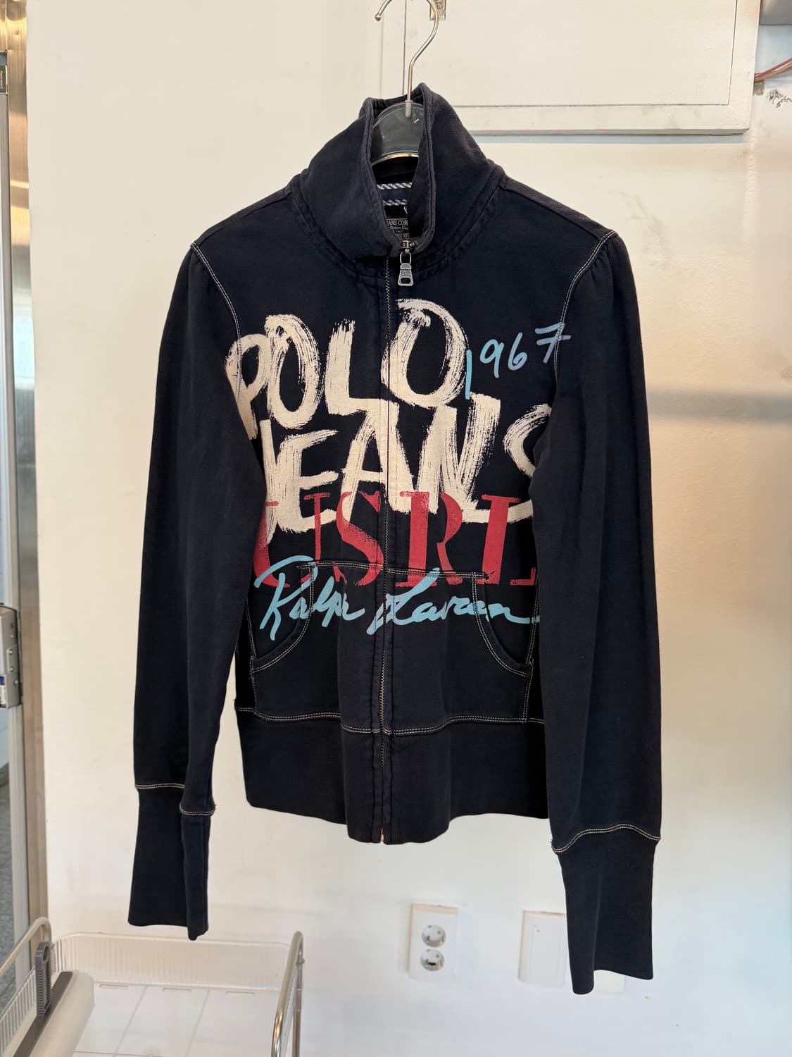 Polo jeans Y2K printed cotton zip-up  상품이미지1