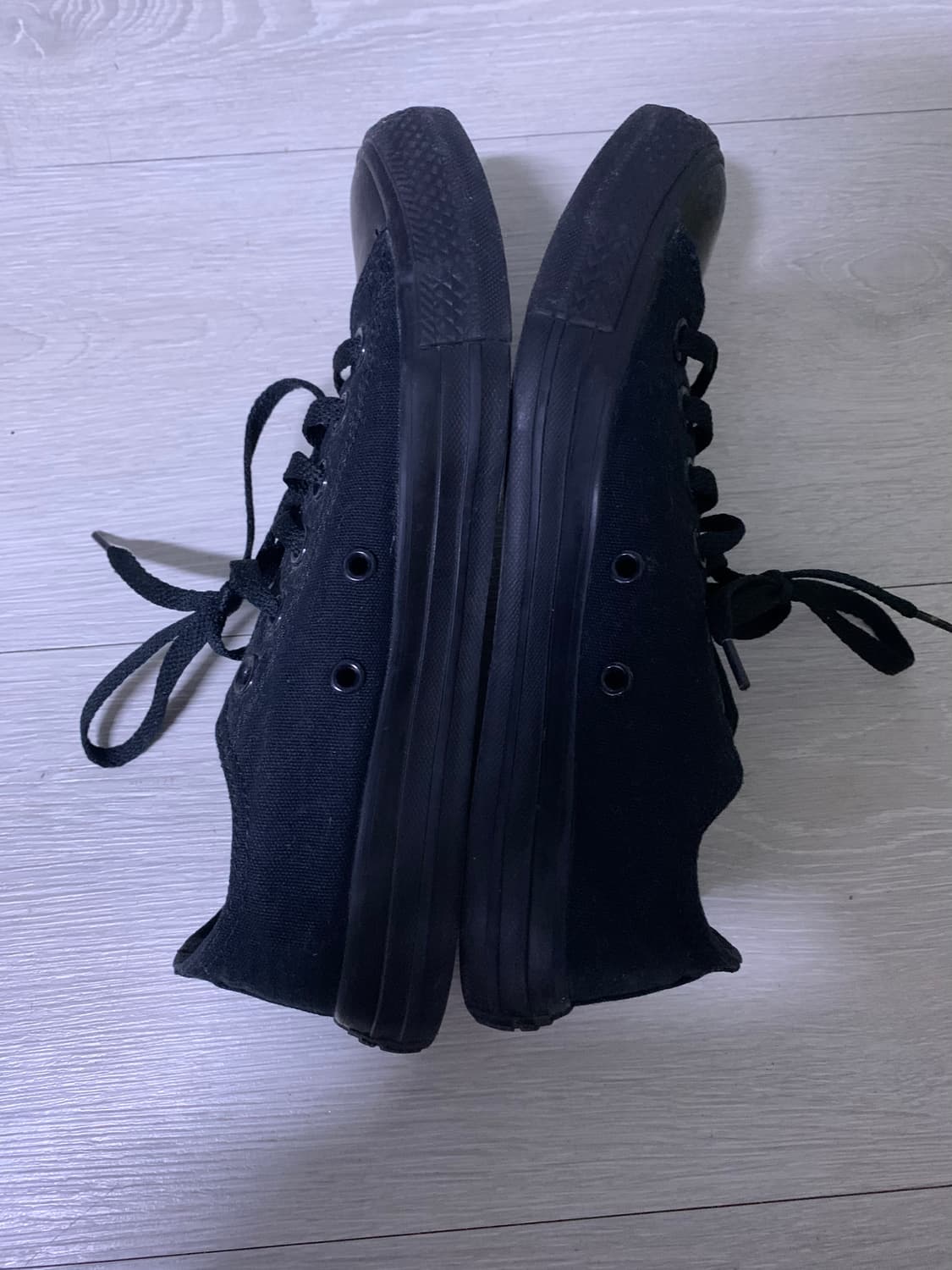 245) 컨버스 척테일러 올스타 클래식 블랙 신발 스니커즈 캔버스 상품이미지2