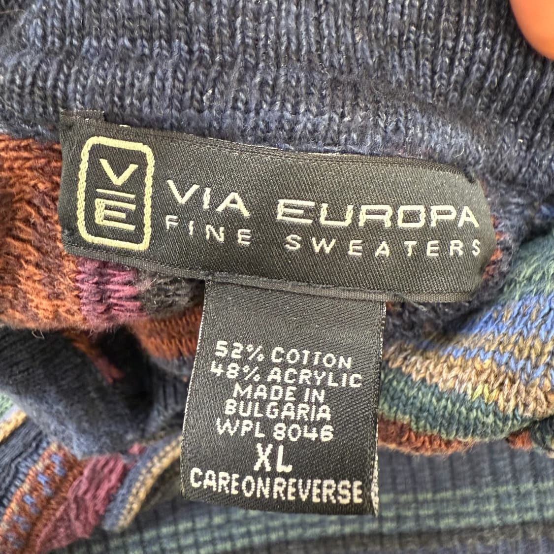 멀티컬러 에스닉 케이블 니트 r1879  상품이미지6