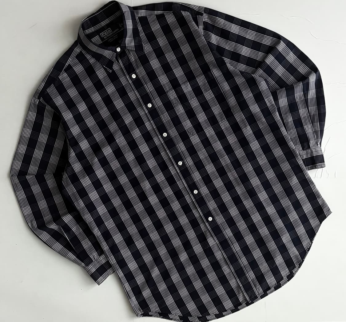 Polo 폴로랄프로렌 빈티지 체크 셔츠 상품이미지1