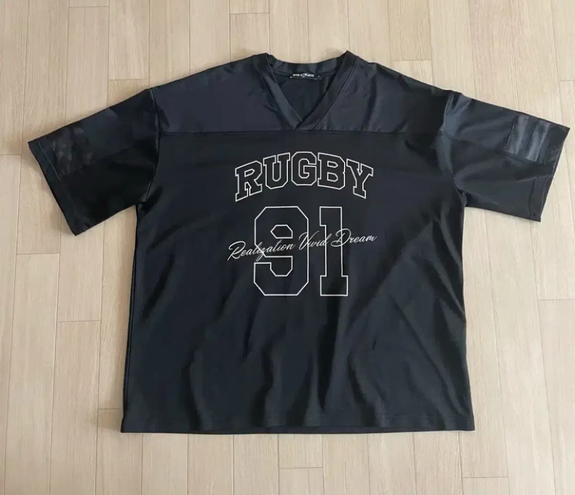 [L] RVD 클래식 럭비져지 오버핏 반팔 상품이미지1
