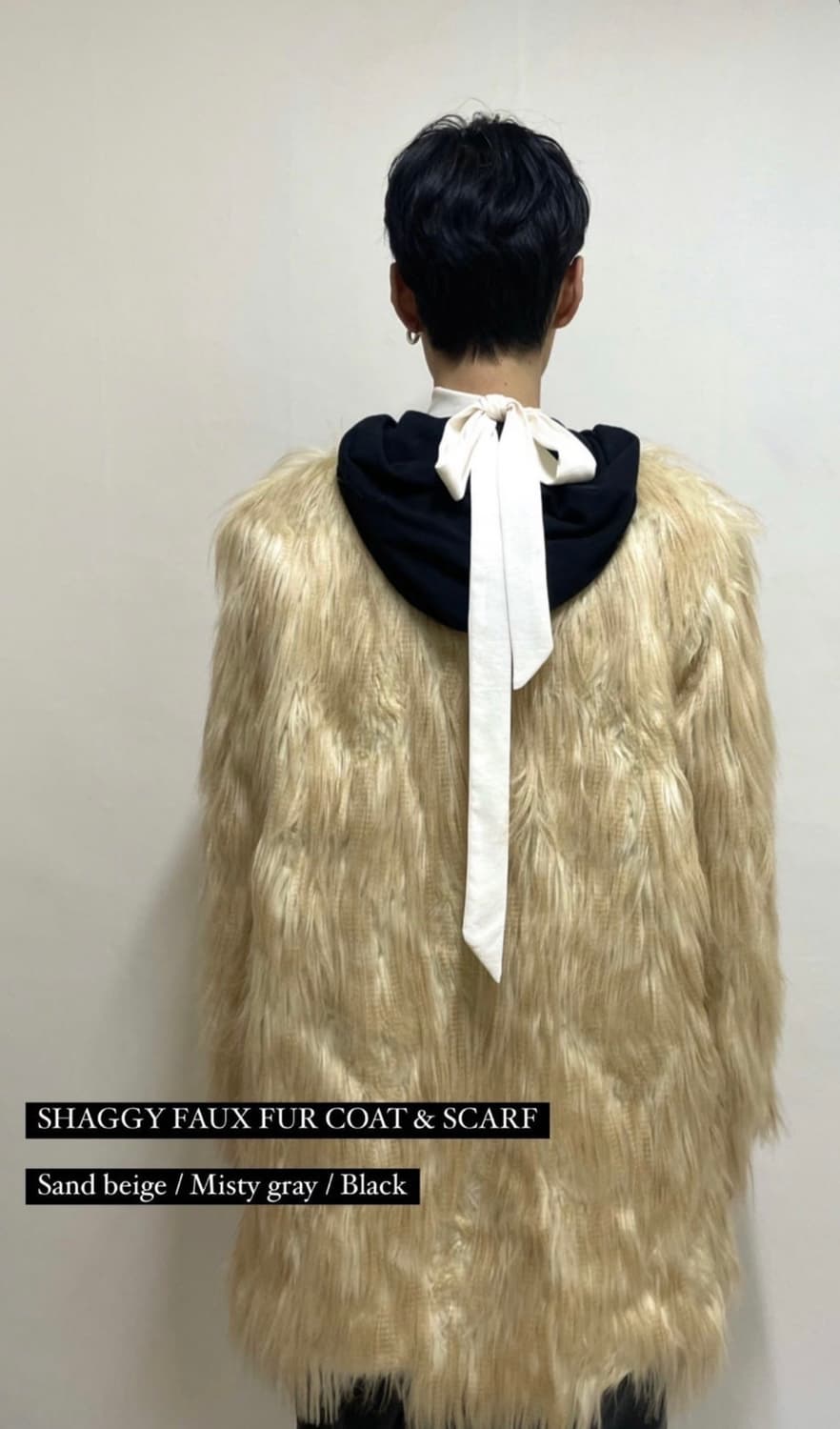 나체 퍼자켓 NACHA SHAGGY FAUX FUR COAT  상품이미지5