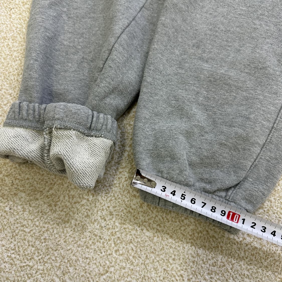 L 무신사 스탠다드 그레이 트레이닝 팬츠 0319D 상품이미지7