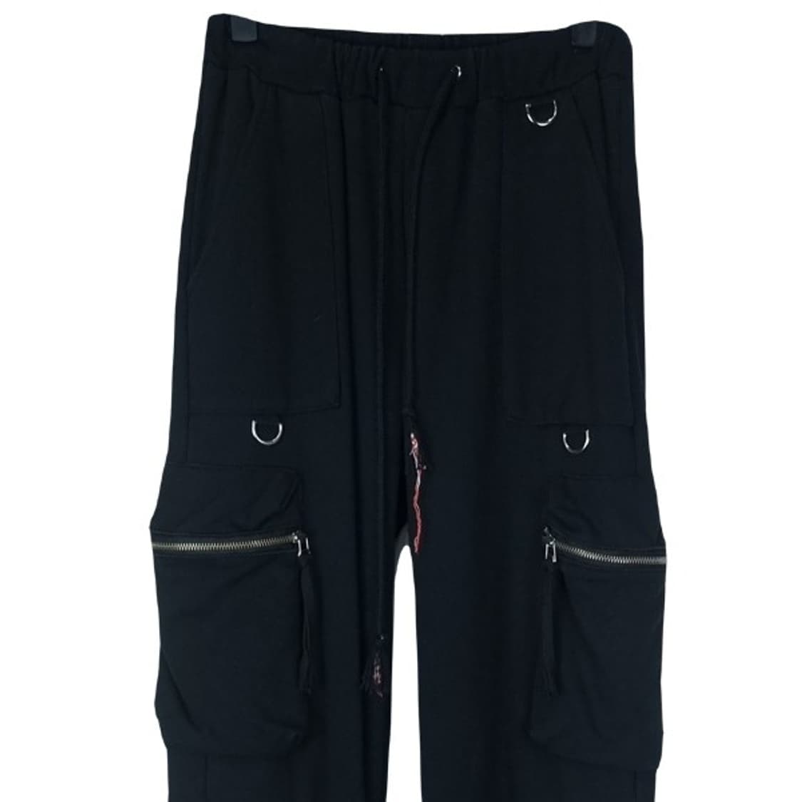 [어나더유스] 멀티 포켓 D링 고딕 펑크 카고 스웻 팬츠 M18357 상품이미지4