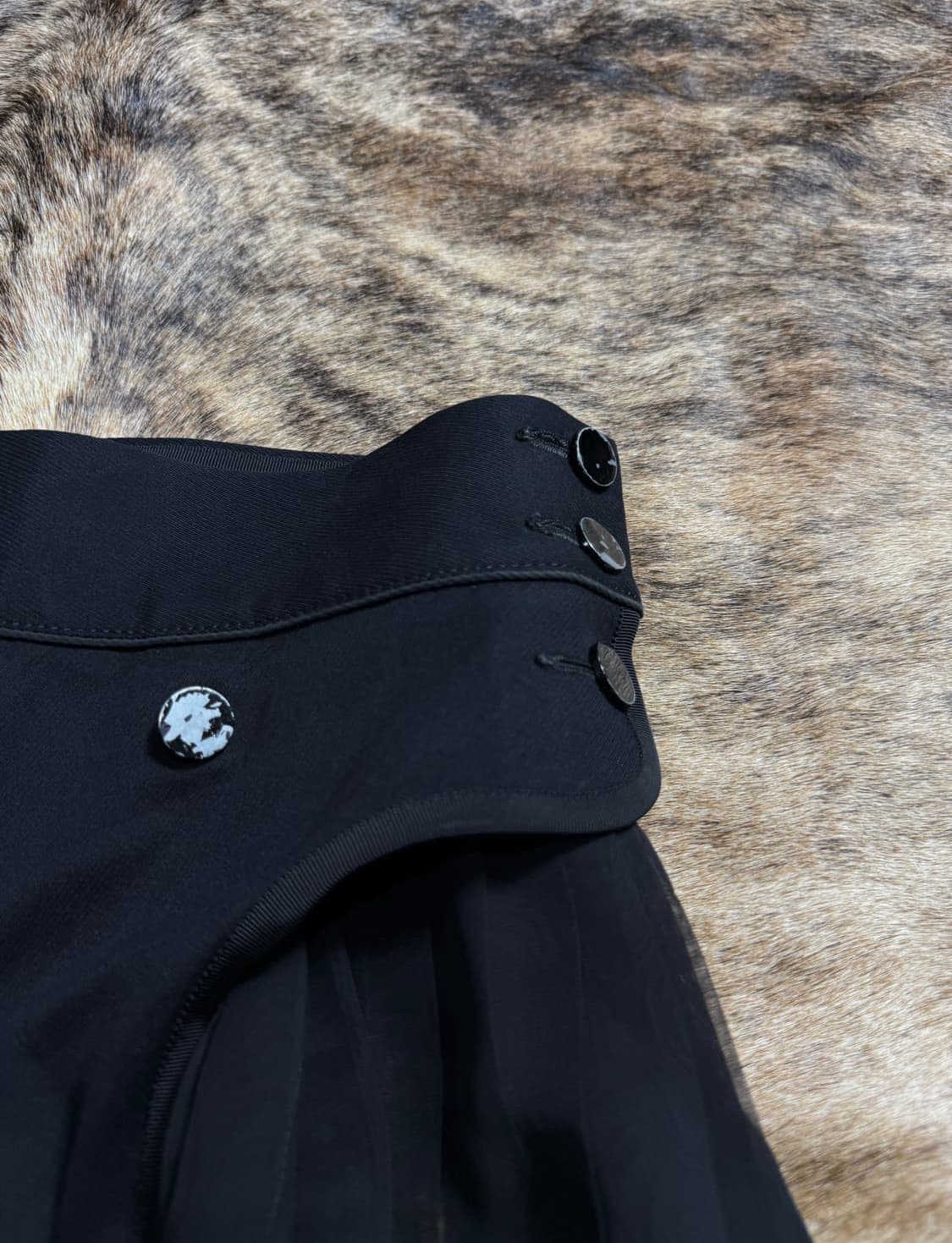 사카이 sacai  플리츠 랩 스커트  상품이미지6