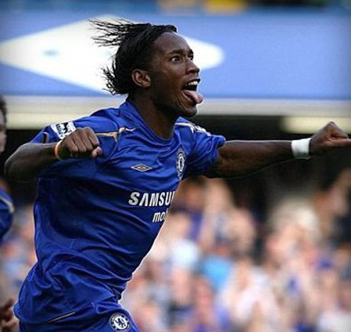 05-06 첼시 홈 선수지급용 No.15 디디에 드록바 상품이미지10