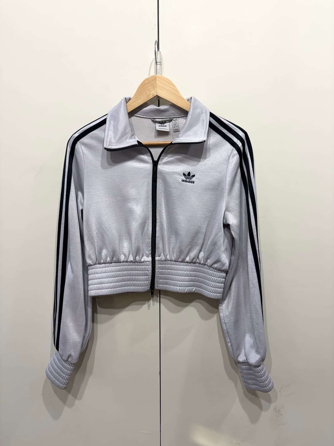 아디다스 하이샤인 실버 크롭 트랙 자켓 상품이미지1