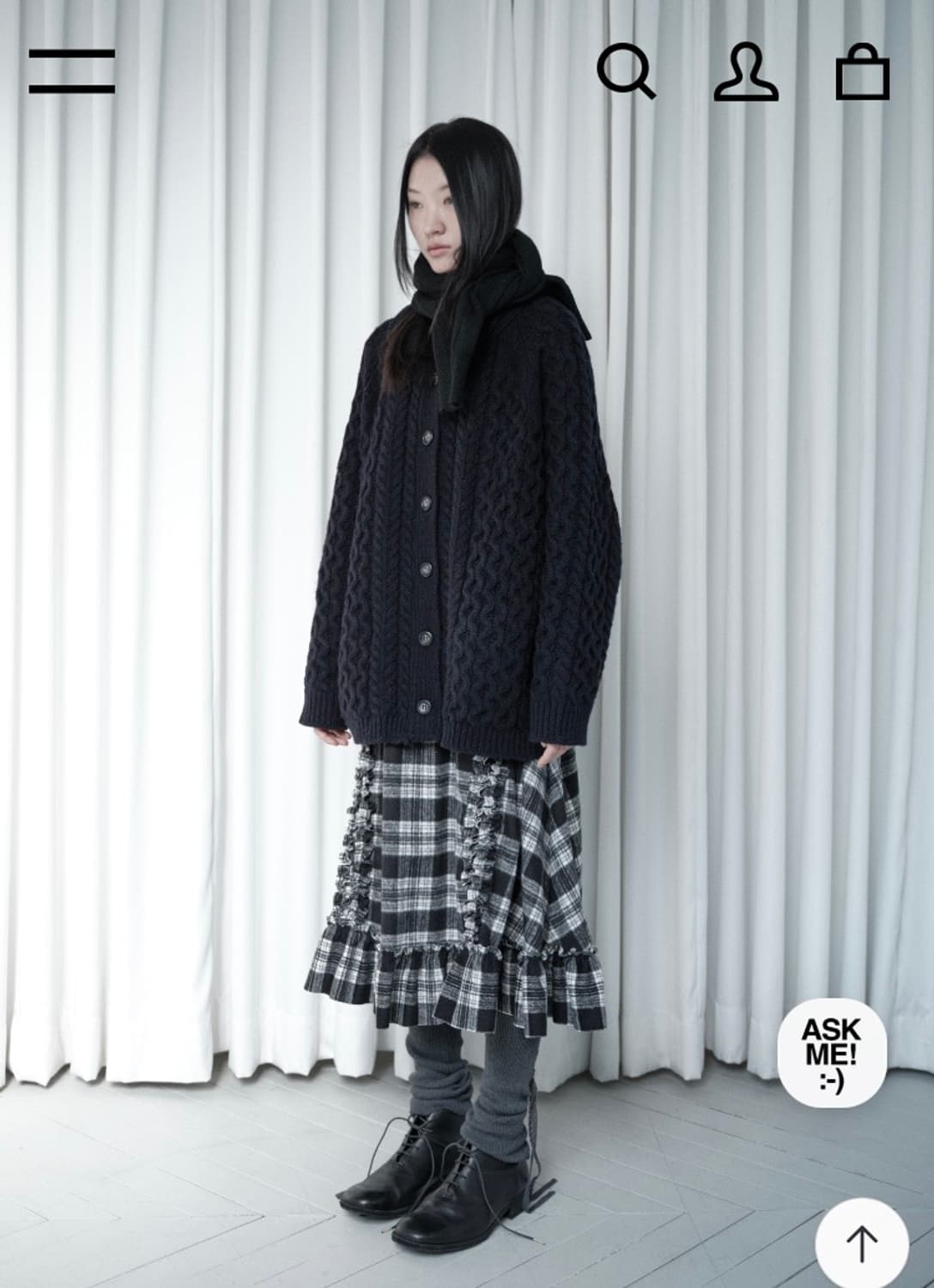 생긴스튜디오 울 가디건 상품이미지2