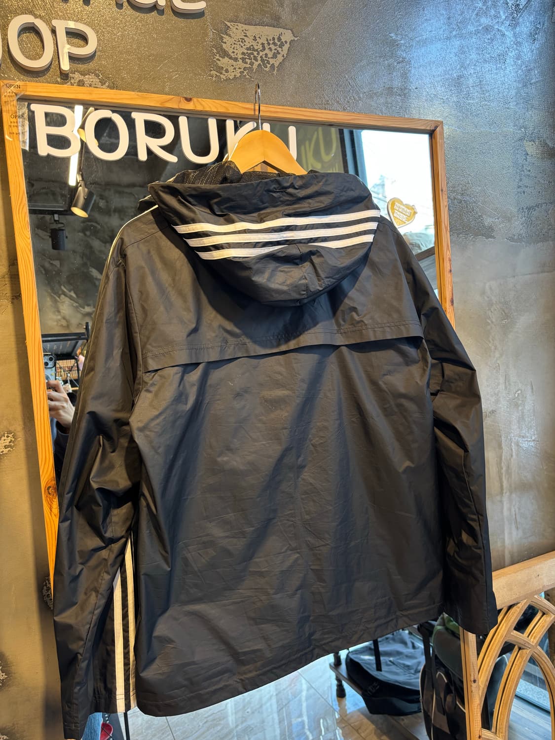 아디다스 블랙 바람막이 M 상품이미지6