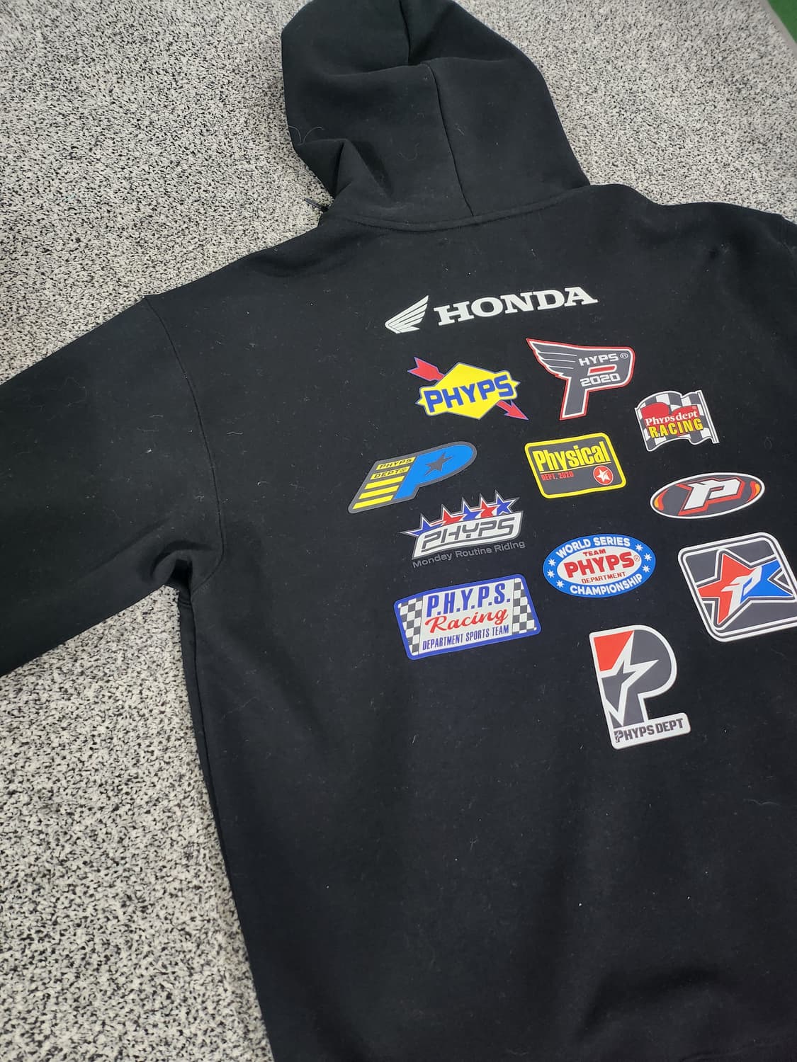 혼다 x 피지컬 에듀케이션 뎁트 후드 집업 상품이미지4