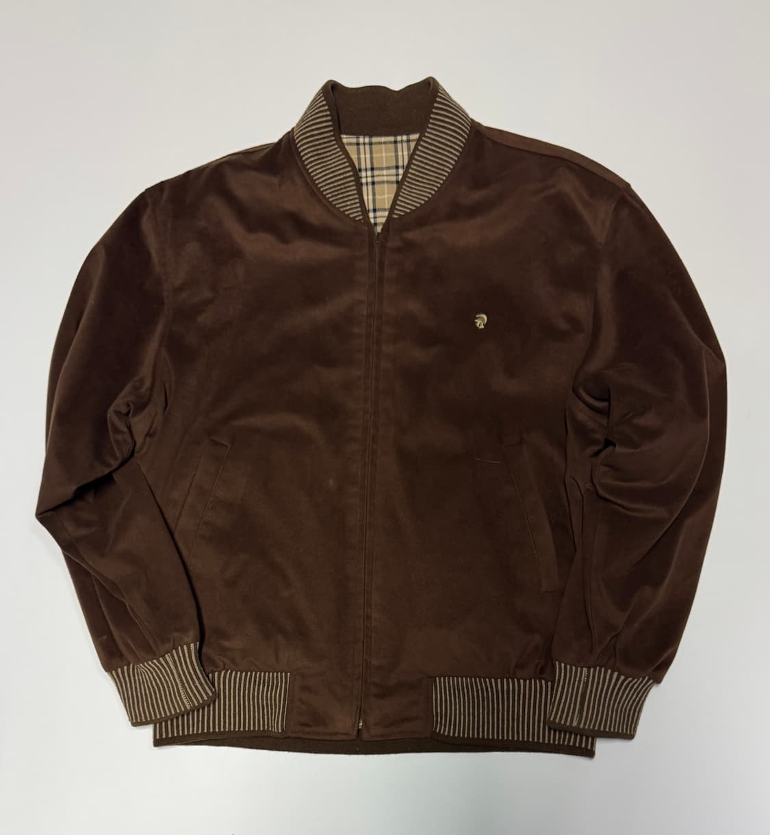 코오롱 맨스타 리버시블 봄버 자켓 L 상품이미지1