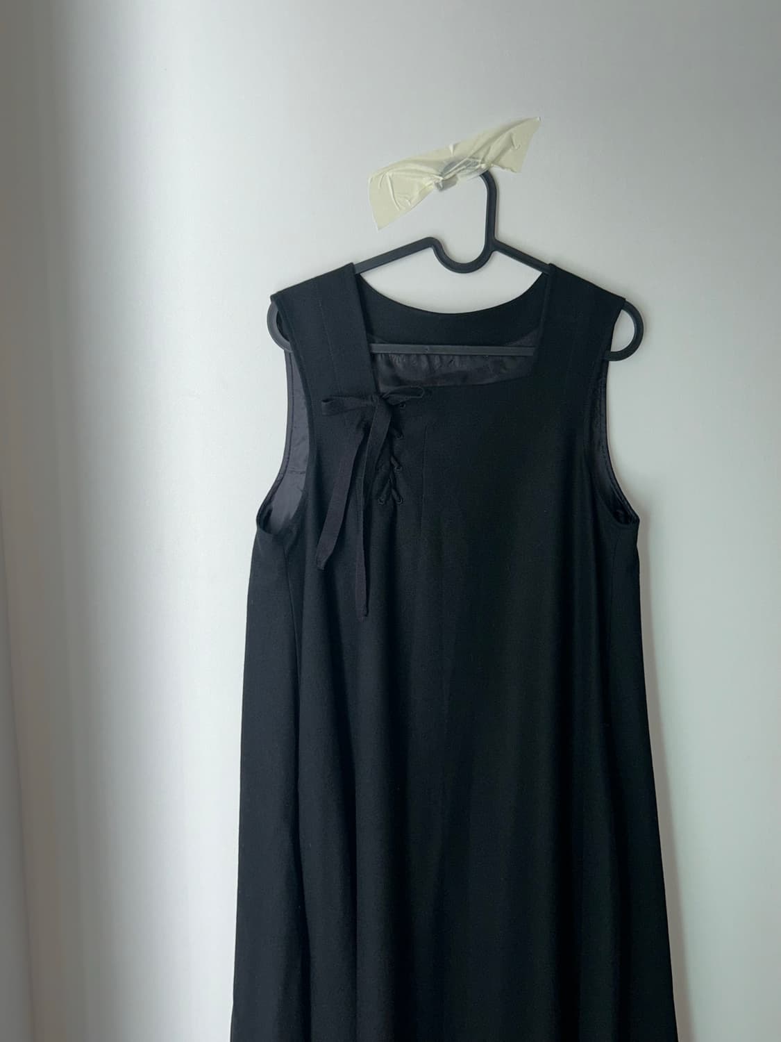 Vintage 울 스퀘어넥 원피스 상품이미지6