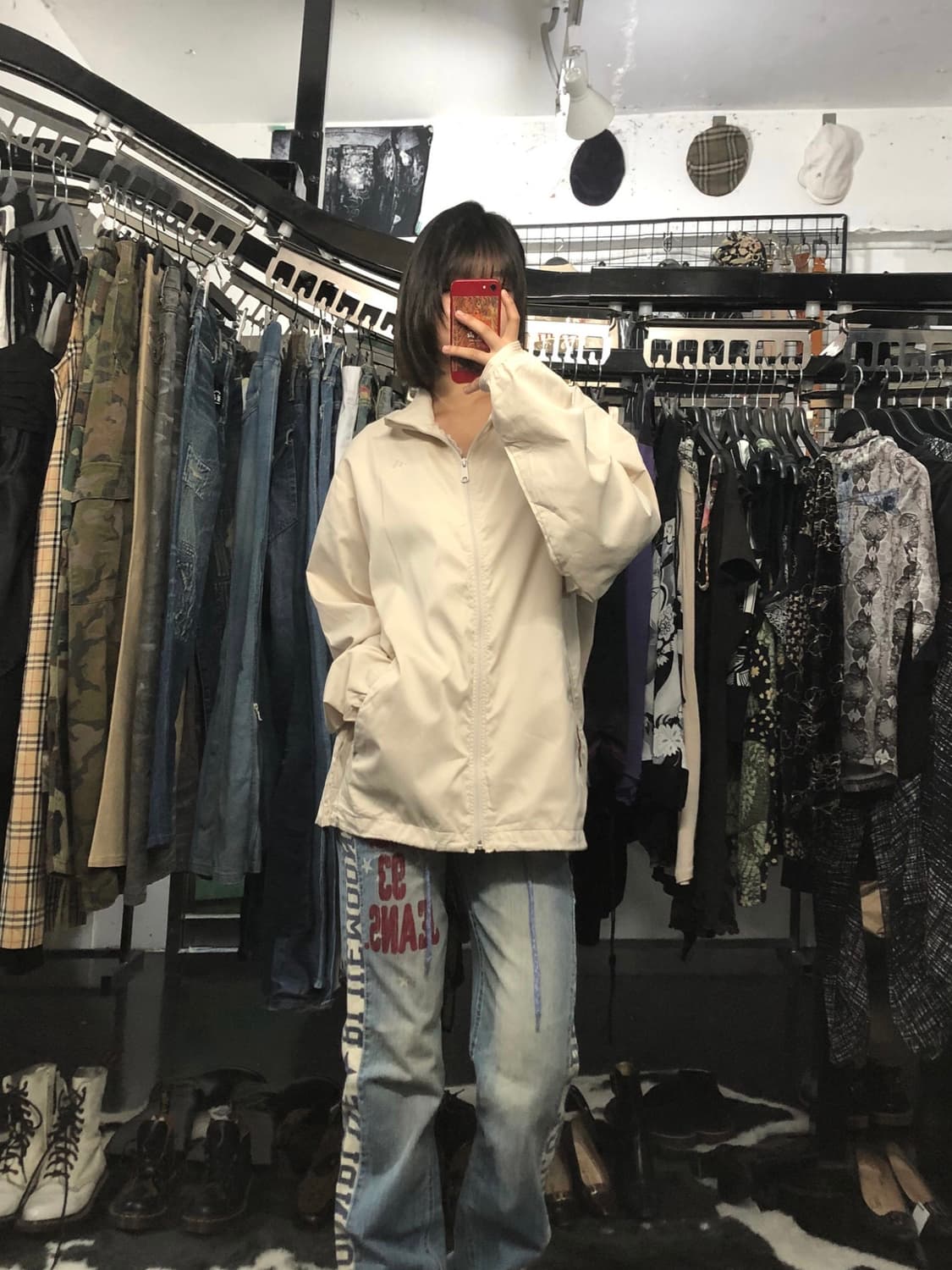 아디다스 오버핏 바람막이 상품이미지1